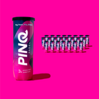 PINQ Roze Padelballen - Box Pack (24x3 ballen)
