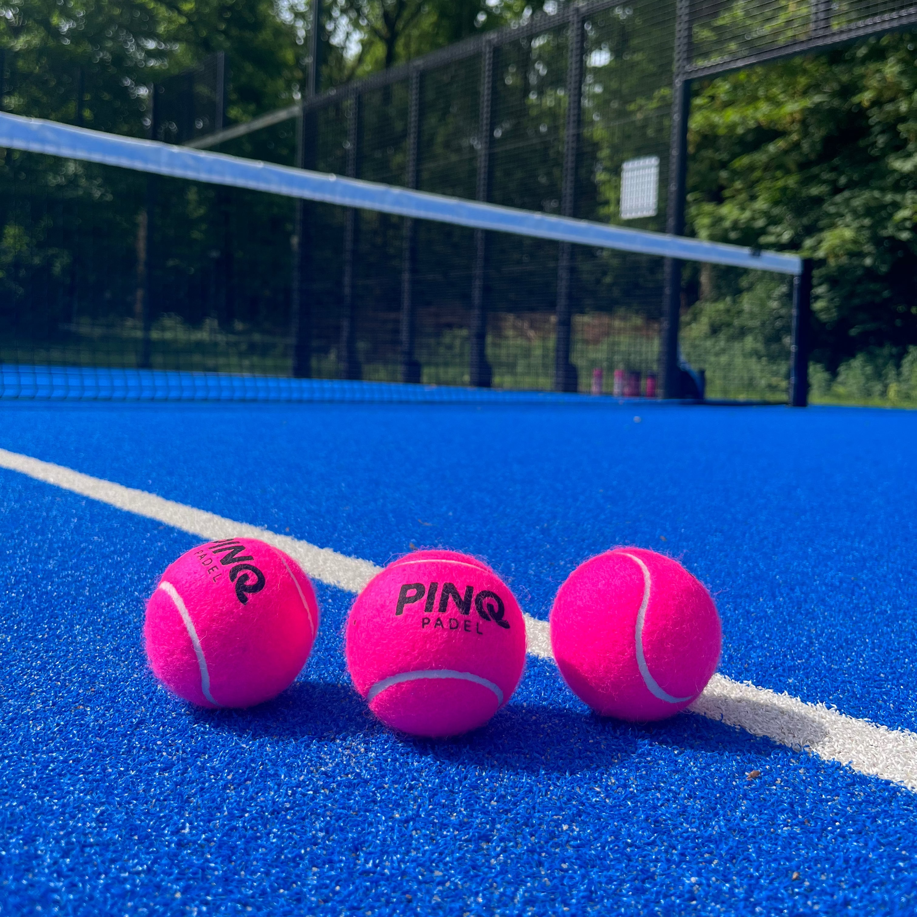 PINQ Padelballen - Roze - Triple Pack (3x3 ballen)