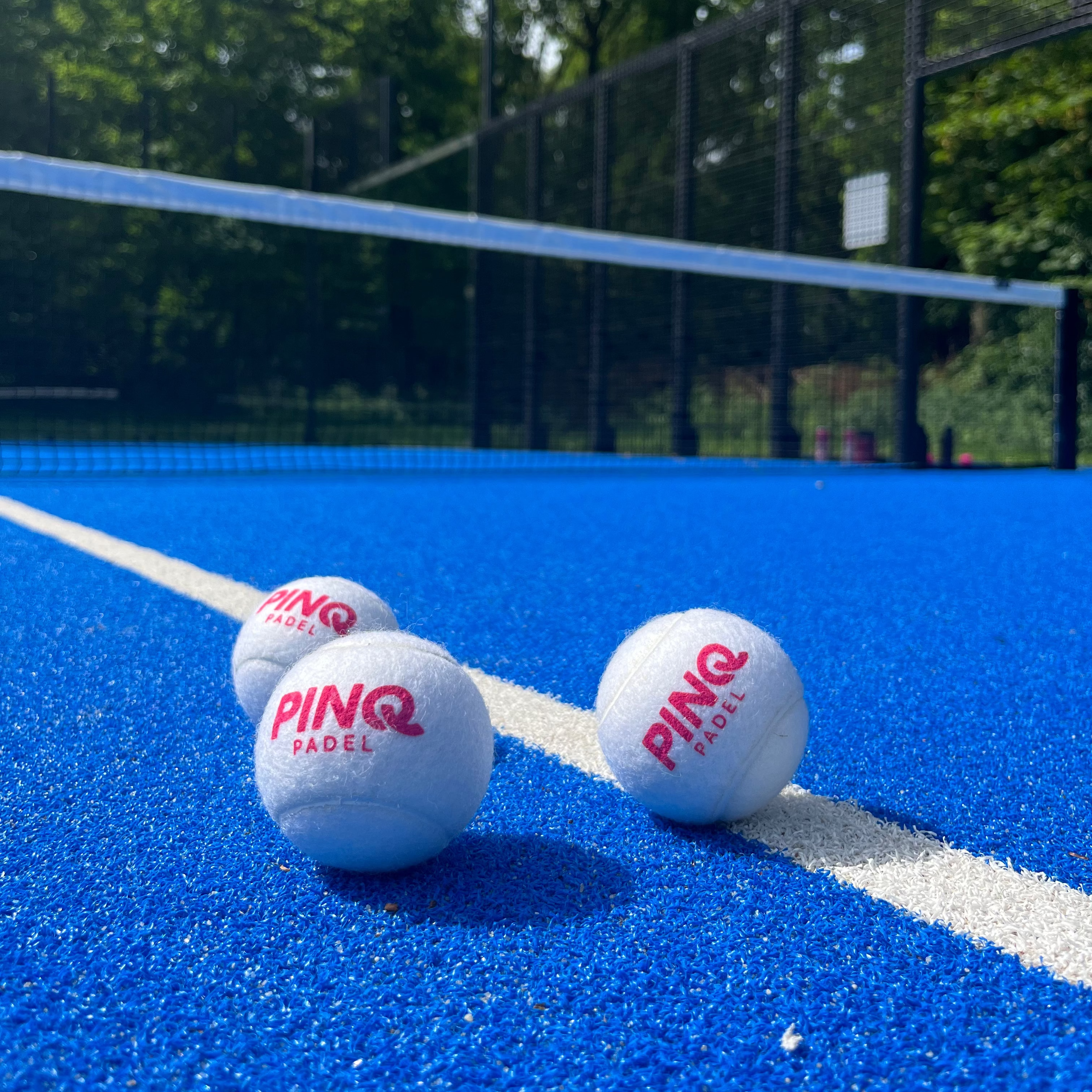 PINQ Padelballen - Wit - Losse Koker (1x3 ballen)