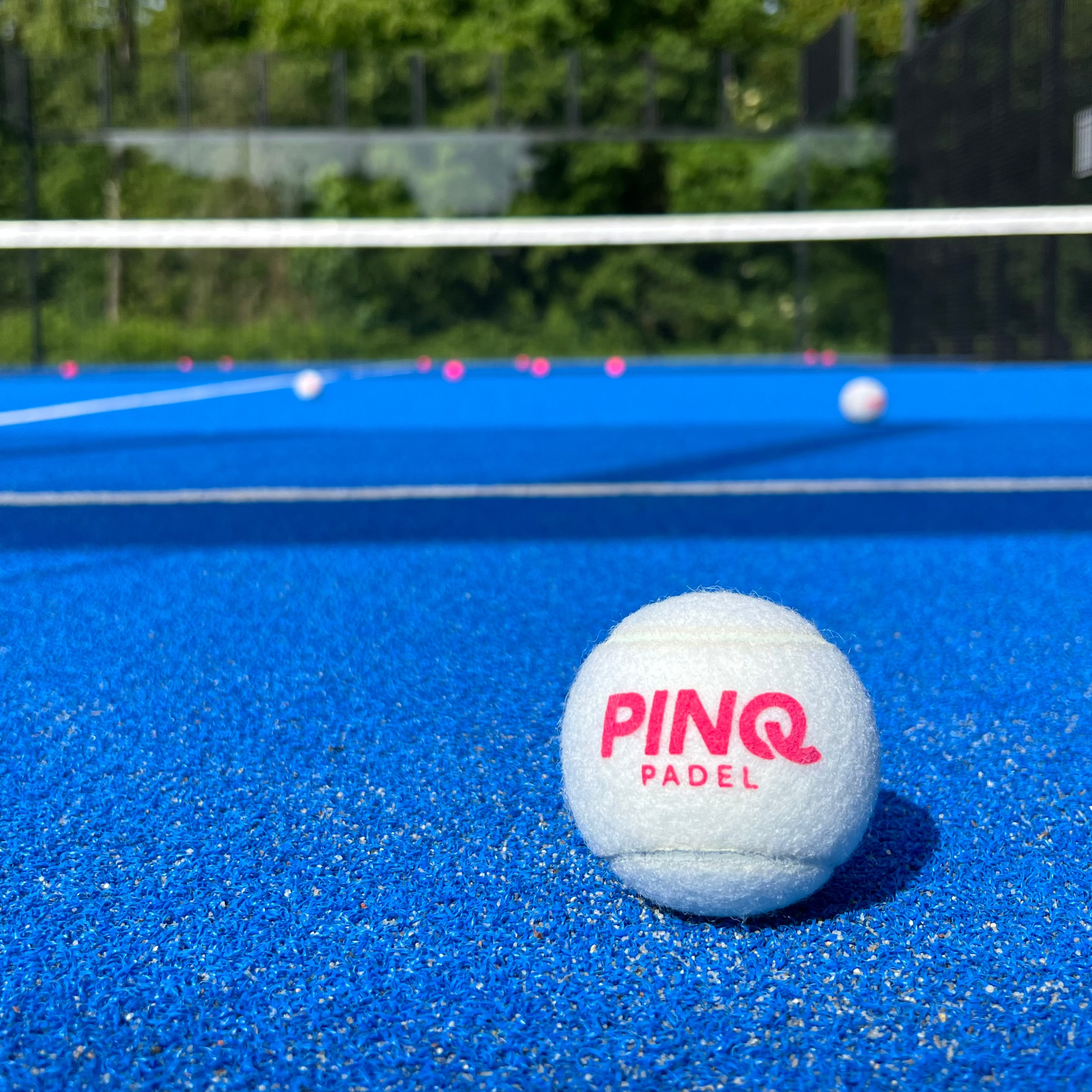 PINQ Padelballen - Wit - Losse Koker (1x3 ballen)