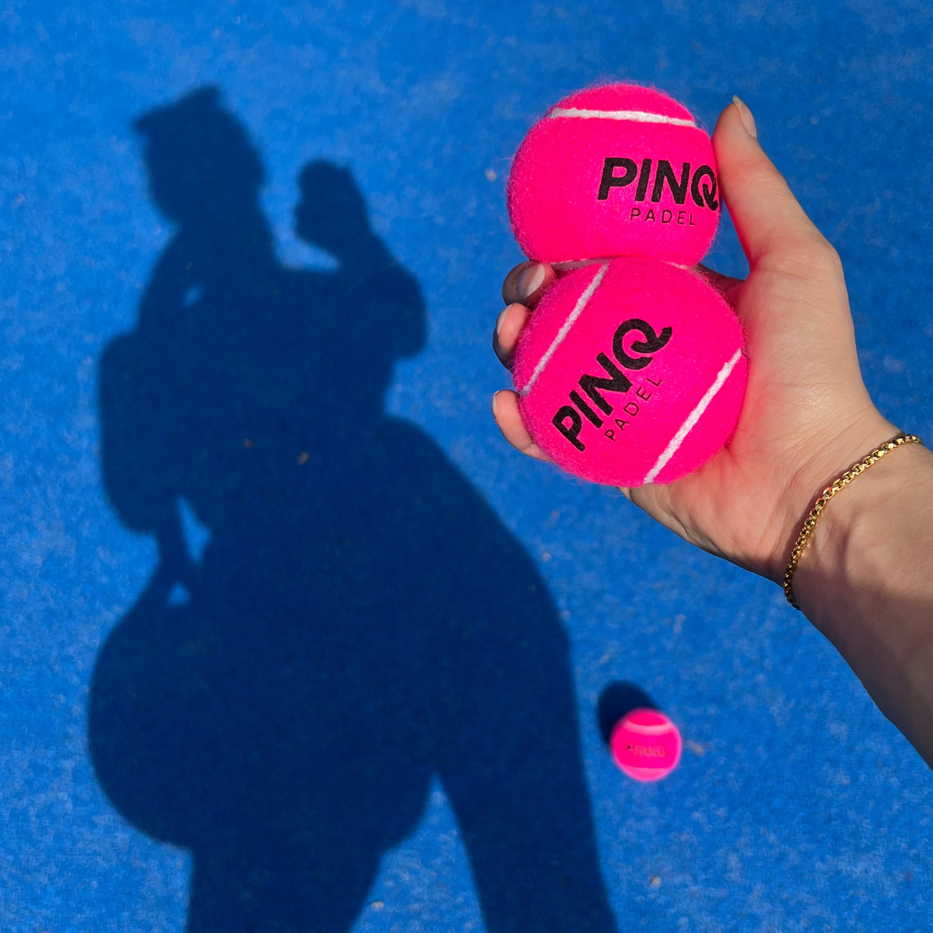 PINQ Padelballen - Roze - Triple Pack (3x3 ballen)