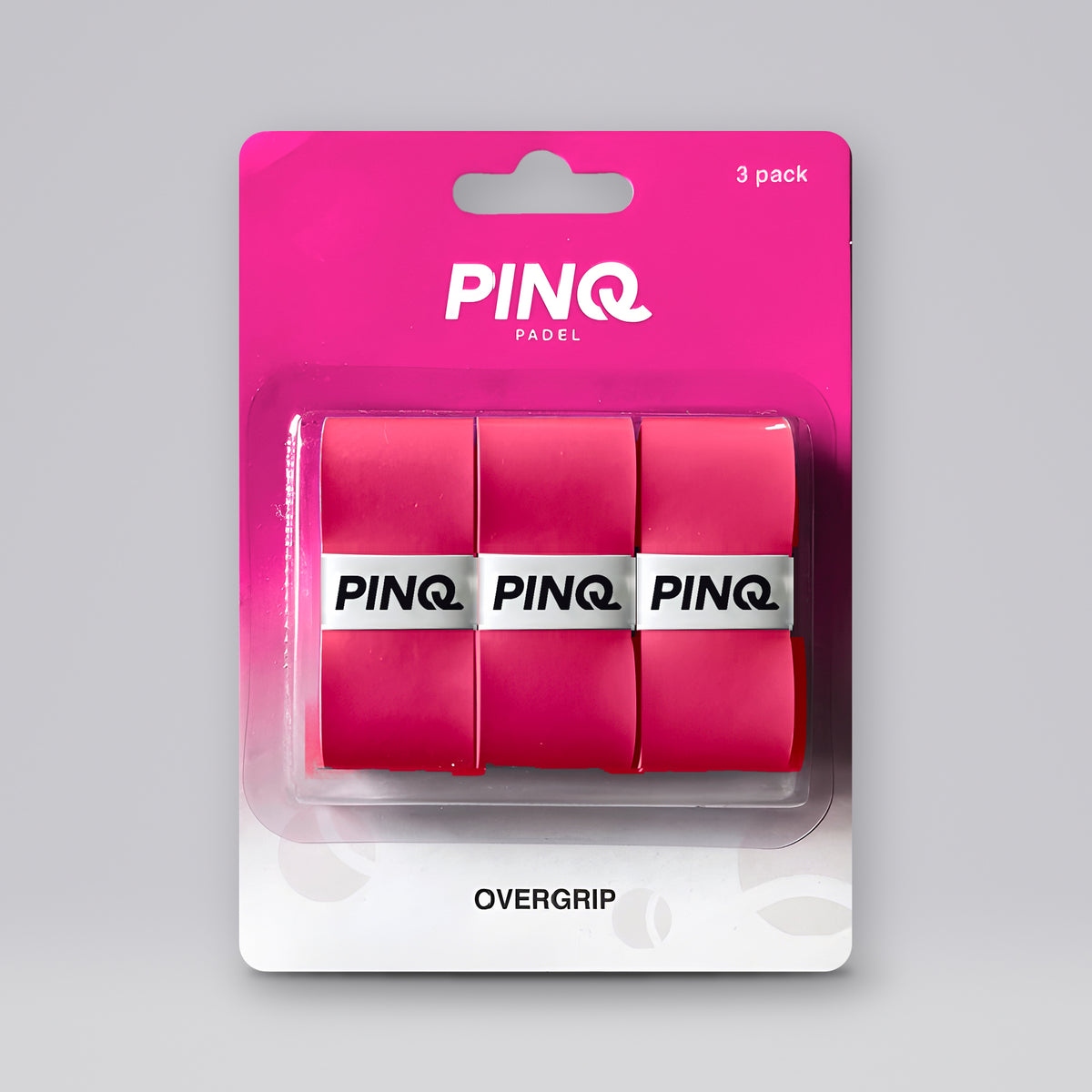 PINQ Padel Overgrips - Roze (3-Pack)