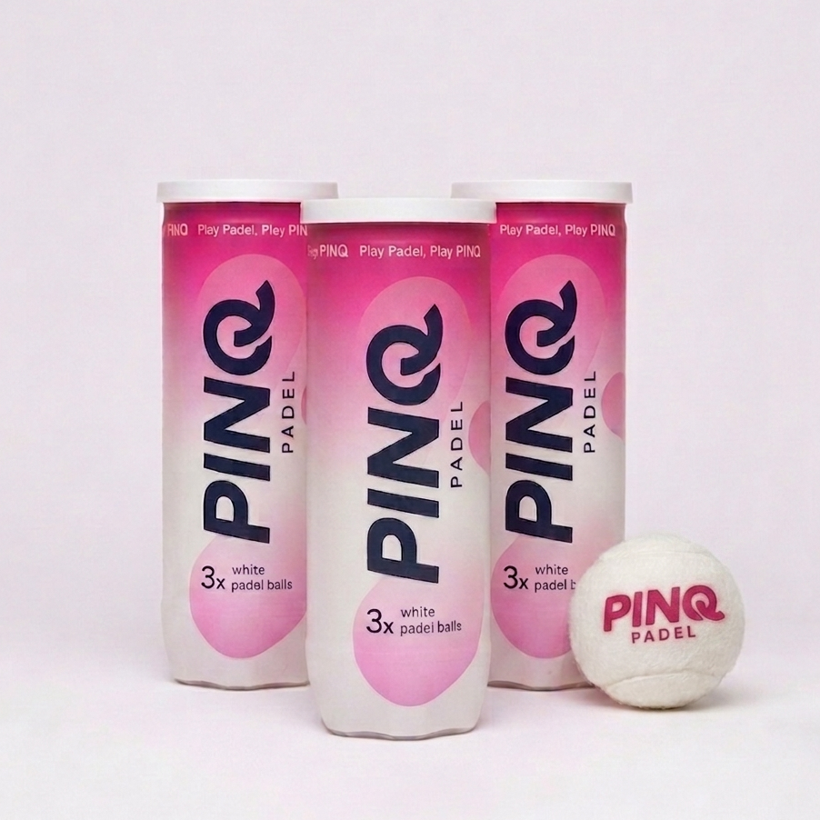 PINQ White Padel Balls - Box Pack