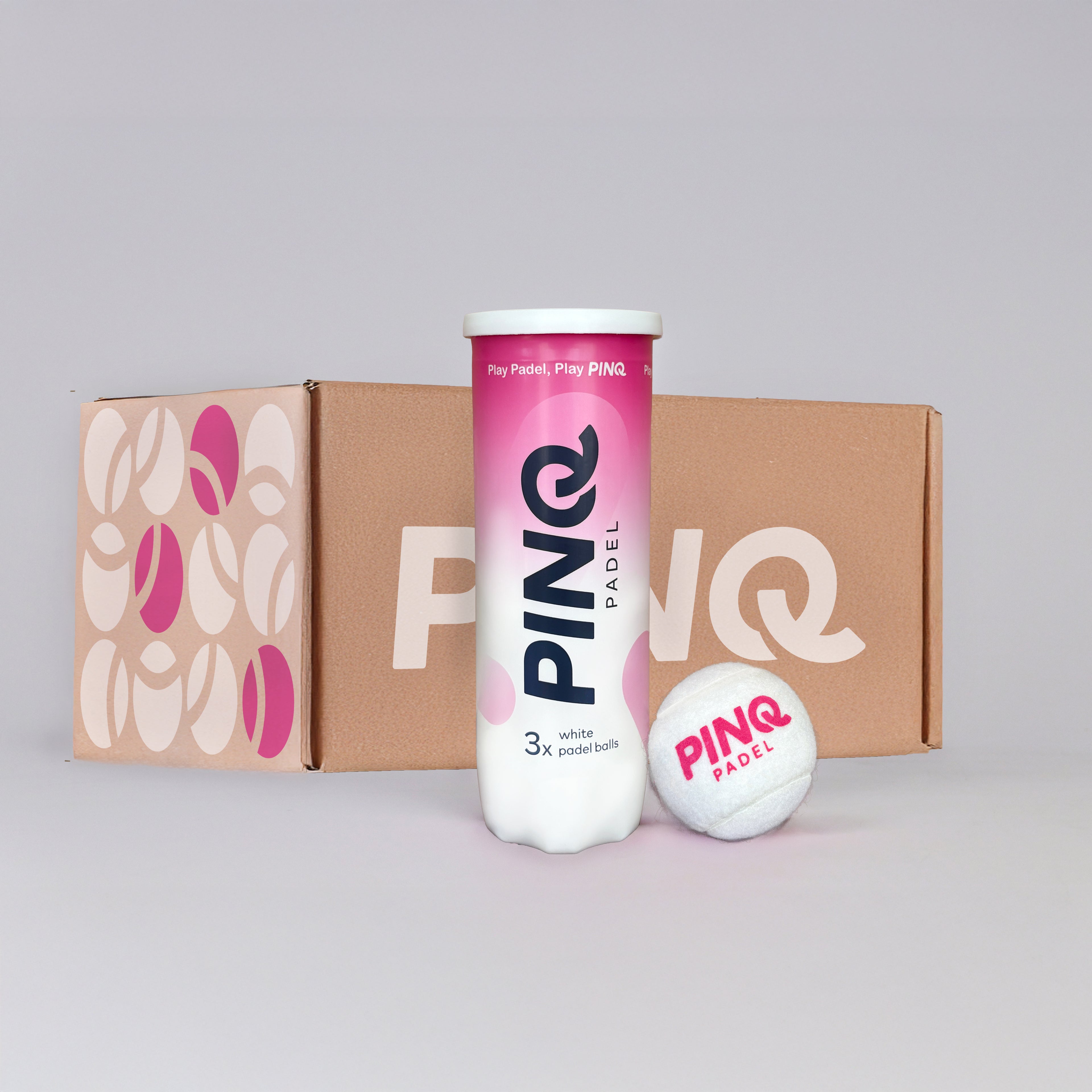PINQ Padelballen - Wit - Box Pack (24x3 ballen)